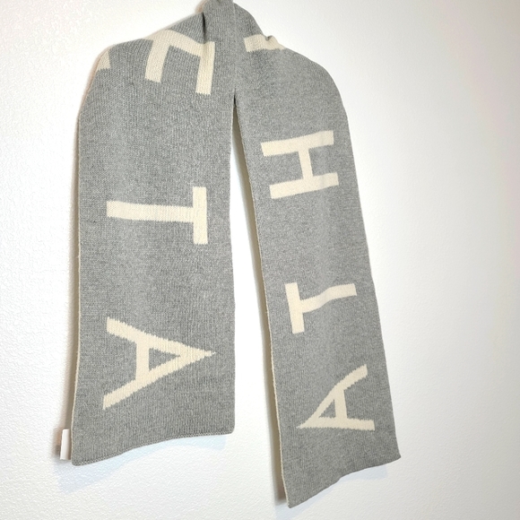 ATHLETA Daily Knit Cashmere Wool Blend Reversible Cozy Scarf - Picture 10 of 10